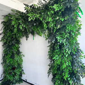 SPR personnalisé 7D <span class=keywords><strong>plante</strong></span> verte feuille arc <span class=keywords><strong>mur</strong></span> de fleurs mariage soie artificielle Rose panneau toile de fond fête fleurs décoratives pour <span class=keywords><strong>mur</strong></span> - Product Image 5