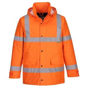 PORTWEST - S460ORRXXL <b>Hi</b>-<b>vis</b> Traffic <b>orange</b> <b>jacket</b> - EAN 5036108022861 <b>HI</b>-<b>VIS</b> WORKWEAR - Product Image 1