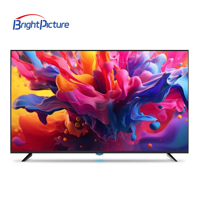 Factory Supply Customizable 75 Inch Smart LED TV with HDR10+ 4K Refresh Rate 12V Power Supply