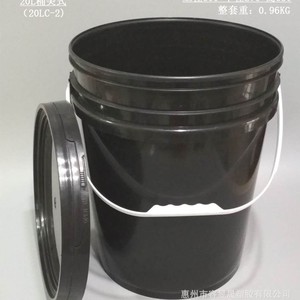 <b>Plastic</b> Bucket 20L Round PP Material Chemical Storage Pail For Ink Coating Oil Pigment Recyclable - Product Image 2