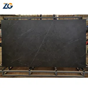 ZGSTONE 1600*3200内壁磁器カウンタートップデザイン人工カラカッタホワイトグロス焼結石フローリングタイル