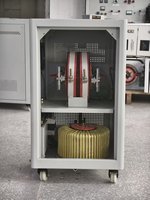 Stabilisateur de tension automatique monophasé haute précision, bobine en cuivre TND, technologie SVC de stabilisation de tension haute puissance, 220V AC