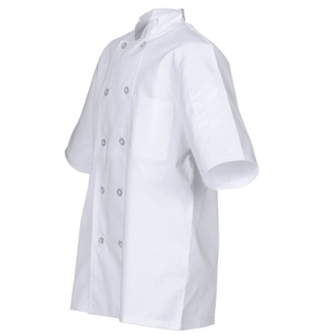 Uniformes de Restaurante Personalizados con Logotipo, Camisa de Manga Corta al por Mayor, Uniforme de Cocina Unisex, Chaqueta de Chef con Bordado Personalizado - Product Image 4