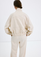 Ensemble veste et pantalon décontracté pour femme sur mesure, fabrication OEM ODM, tenue deux pièces minimaliste haut de gamme, fabricant de marque privée