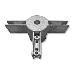 Connettore Fisso a T in Lega di Alluminio Moderno, Accessori Impermeabili, Foro da 65mm, Marca Xin Hao, Ferramenta per Mobili - Product Image 1