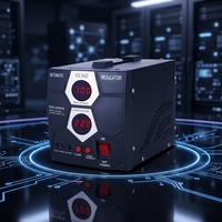 Régulateur de tension automatique monophasé AC 220V Ruikang, best-seller, pour usage domestique, avec affichage numérique et stabilisateur LED