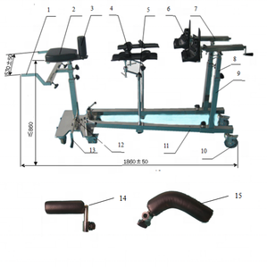 Plage avec support de traction orthopédiques à usages multiples, support de sol, pour hôpital, 1005 - Product Image 2