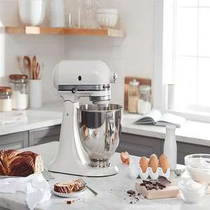 Bol mélangeur en acier inoxydable 5QT avec poignée, accessoires pour machine de cuisine KitchenAid - Product Image 5