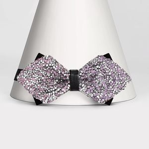 Nœud Papillon de Noël Scintillant pour Fête, Robe de Cocktail Scintillante en Poudre pour <span class=keywords><strong>Mariage</strong></span>, Disponible en Plusieurs Couleurs, Robe de Garçon d'Honneur et de Témoin pour Homme - Product Image 1