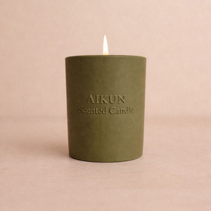 Vela aromática AIKUN Premium con logotipo personalizado, estuche personalizado, contenedor personalizado, para estudio, ducha, festival, regalo. - Product Image 2