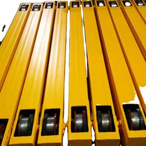 Viga final para grúa puente con motor eléctrico de 3.0*2 kW, construcción de acero amarillo para uso en fábrica - Product Image 5