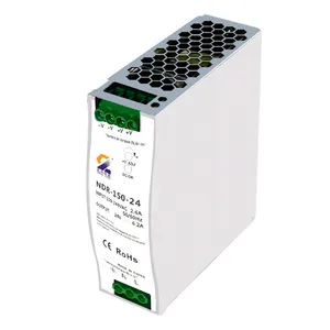 Smart NDR Power 12V 24V 48V 75W 120W 150W 200W 240W 480W Switching DIN Rail Power Supply For Industrial Control System