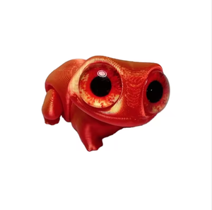 Ornamento di Rane Stampate in 3D con Grandi Occhi Carini, Modello Realistico di Rana Cartoon in PLA, Statuetta Artigianale da Appendere - Product Image 6