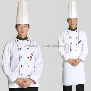 Veste <span class=keywords><strong>de</strong></span> Chef Blanche en Polycoton à Manches Longues OEM ODM, Popeline d'Été pour Uniformes du Personnel <span class=keywords><strong>de</strong></span> <span class=keywords><strong>Cuisine</strong></span> et <span class=keywords><strong>de</strong></span> Bar des Hôtels et Restaurants - Product Image 2