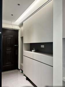 Meuble à chaussures modulaire portable en bois massif moderne, tiroirs de rangement, atelier à domicile, appartement, centre commercial, salon, chambre à coucher - Product Image 4