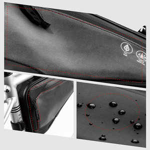 Sacoche de cadre triangulaire pour <span class=keywords><strong>vélo</strong></span>, étanche, durable et légère, pour VTT et <span class=keywords><strong>vélo</strong></span> de route, accessoires de cyclisme - Product Image 5