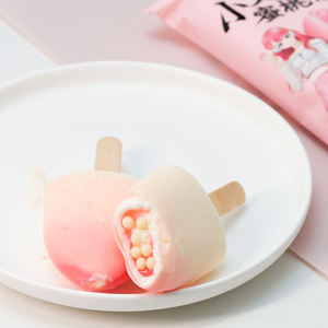 Helado de Frutas de Alta Calidad al por Mayor, 70g en Bolsa, Helado Sándwich con Sabor a Melocotón - Product Image 2