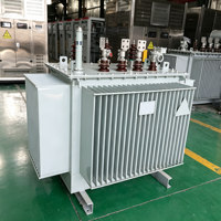 Transformateur de distribution triphasé immergé dans l'huile 100 kVA 300 kVA 400 kVA 630 kVA 10 kV 33 kV vers 400 V 50/60 Hz IEC 60076 pour sous-station