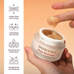 Crème raffermissante <span class=keywords><strong>pour</strong></span> le <span class=keywords><strong>visage</strong></span> au champignon Chaga personnalisée, traitement anti-âge liftant hydratant, hydratant anti-âge - Product Image 4