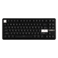 Clavier de jeu mécanique EPOMAKER TH85, sans fil tri-mode, fixation Gasket, disposition 75%, touches MDA à échange à chaud avec bouton rotatif pour Win/Mac