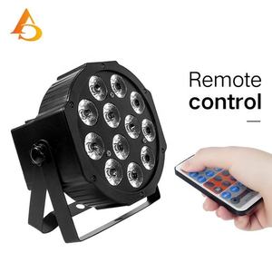 Precio de Fábrica, 12 Piezas, Luz LED Par de 12w, DMX RGBW 4en1, para Bodas y Fiestas - Product Image 5