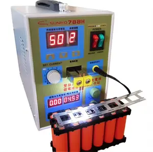 SUNKKO 788H Punktschweißgerät 1,5 kW Multifunktion Impuls-Punktschweißgerät für 18650 Batteriepacks Schweißen Lithium-Aufladungstest