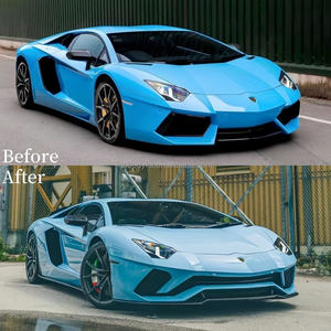 ชุด LP700กันชนหน้ากระโปรงข้างกันชนหลัง, สำหรับ lambLamborghini <span class=keywords><strong>Aventador</strong></span> รุ่น LP740 <span class=keywords><strong>S</strong></span> DRY คาร์บอนไฟเบอร์ - Product Image 2