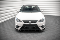 Personnalisation d'usine, séparateur de pare-chocs avant de voiture en ABS noir brillant pour Seat Ibiza MK5 FR/Standard 2017 2018 2019 2020 2021