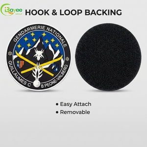 Eco-friendly Custom 3D Silicone Heat Transfer Patches Waterproof Embossed Silicone Rubber <b>Labels</b> for Outdoor Bags Apparel Hats - Product Image 4