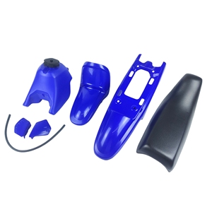 雅马哈PW50 PW 50 Peewee 50坑越野车摩托车整流罩套件完整的塑料挡泥板车身气罐车身座椅套件 - Product Image 3