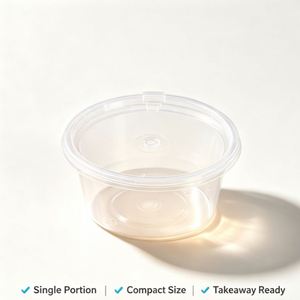 Vaso de Salsa Desechable de PP, Tamaño Personalizado, Contenedor Transparente de Plástico para Porciones, para Condimentos para Llevar - Product Image 3