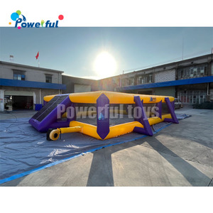 <span class=keywords><strong>Mini</strong></span> cancha de fútbol <span class=keywords><strong>inflable</strong></span> para niños impermeable de PVC con objetivos, equipo de entrenamiento deportivo portátil para interiores y exteriores - Product Image 4