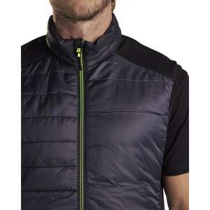 BLAKLADER - 3863203099334XL Chaleco Cálido Negro/Amarillo-EAN 7330509818183 CHAQUETAS DE TRABAJO CHAQUETAS DE VERANO SOFTSHELL - Product Image 4