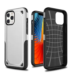 ShanHai Shockproof Armor Phone Case For iphone 12 11 Pro Max X XR XS Max 8 7 6 6S Plus 11 TPU&PC Phone Back Cover