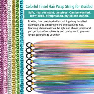 ผมปลอมแบ<span class=keywords><strong>บ</strong></span>ถักเปียไล่สี<span class=keywords><strong>เขียว</strong></span>-น้ำเงิน ยาว 26 นิ้ว พร้อมเชือกผูกแ<span class=keywords><strong>บ</strong></span><span class=keywords><strong>บ</strong></span>ยืดหยุ่น ทรงตรงเรีย<span class=keywords><strong>บ</strong></span> แบ<span class=keywords><strong>บ</strong></span>พันรอบ - Product Image 5