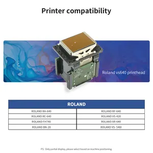 Roland Xr-640 Dx7 Rt640หัวพิมพ์ Dx7 Xf-640หัวพิมพ์ลายหัว Dx7ญี่ปุ่นดั้งเดิมและใหม่สำหรับ Roland