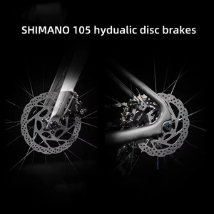 Nouveau Vélo de Route Fuoco 2026, 24 Vitesses, Fibre de Carbone, Freins à Disque Hydrauliques R7120 105, Course Cycliste Fuoco-top Decaf <span class=keywords><strong>UCI</strong></span> - Product Image 2