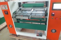 Doppelwellen-Aluminiumfolien-Aufwickelmaschine Frischhaltefolien-Rollenaufwickel- und Schneidemaschine Aufwickler