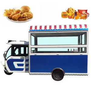 Free combination of multiple functionsmobile food truck4 snack functions availablefood truck sell like hot cakes