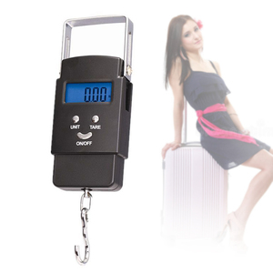 Alibaba Zhongshan Factory Power Hanging Strap Elektronische digitale Werbe-Gepäck waage mit tragbarer Reise batterie - Product Image 1