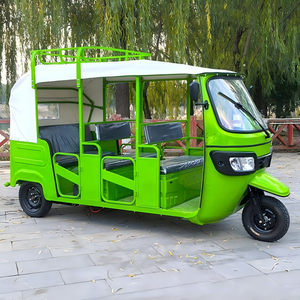 Cómodo Triciclo Eléctrico Cerrado para Pasajeros con Aire Acondicionado y Motor para Turismo - Product Image 5