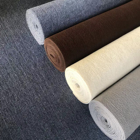 Office Home Full-Floor Polyester Woven Modern Simple Ins-Style Striped Carpet Stairs Balcony Bedroom Live Streaming