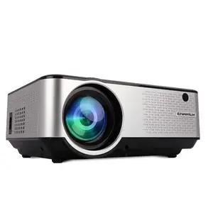 Projetor de led para cinema em 3d, wifi, android 1280x720p, hd, vídeo lcd, beamer, mini projetor portátil para home theater