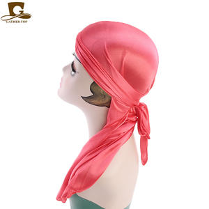 Durag Unisex in Velluto, <span class=keywords><strong>Bandana</strong></span>, Turbante, Cappello da <span class=keywords><strong>Pirata</strong></span>, Parrucche, Copricapo da Biker, Fascia per Capelli, Durag di Design - Product Image 4