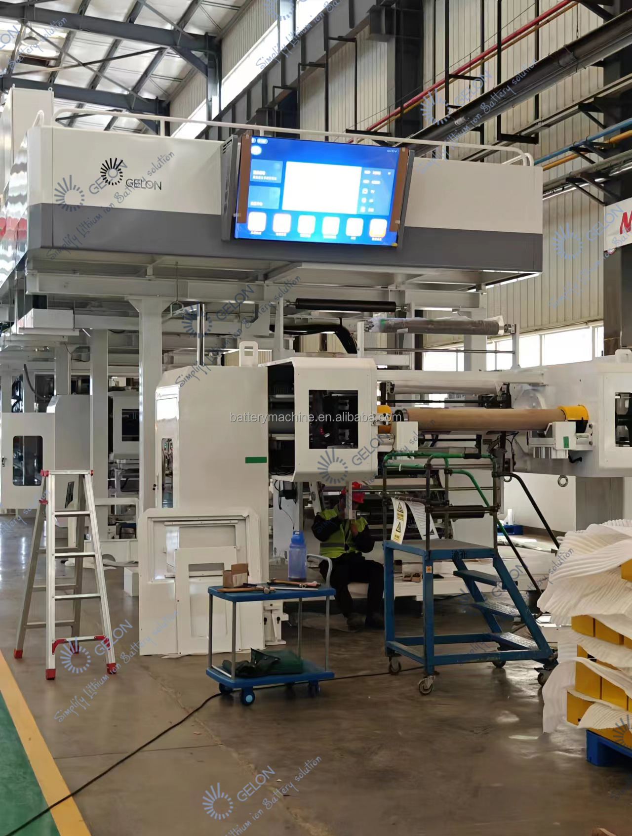 battery making machine production line