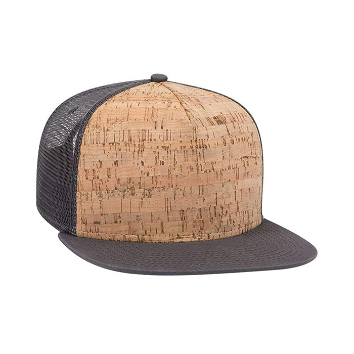 Оптовая продажа из пробкового дерева с прямым козырьком Snapback 5 панель сетки водителя грузовика Snapback шапки Gorras