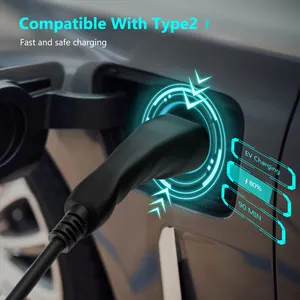 Ev Portable Charge Type2 1-phase Charger For Electric Vehicles