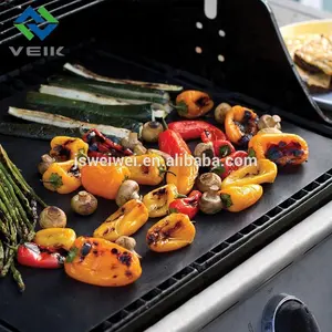 उच्च तापमान प्रतिरोध खाद्य ग्रेड स्वस्थ खाने के लिए BBQ ग्रिल खाना पकाने चटाई