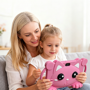 Christmas Gifts Children Study <b>7</b>-<b>Inch</b> Kids Gifts <b>Tablet</b> <b>Android</b> 15 4+64GB WiFi <b>Tablet</b> PC with Anti-Drop Protective Case Toys - Product Image 3