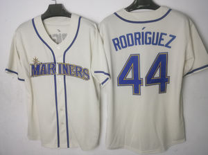 Sıcak Fırsat # 44 Julio Rodriguez # 24 Ken Griffey Jr. Erkekler Seattle Mariners Beyzbol Forması - Product Image 5